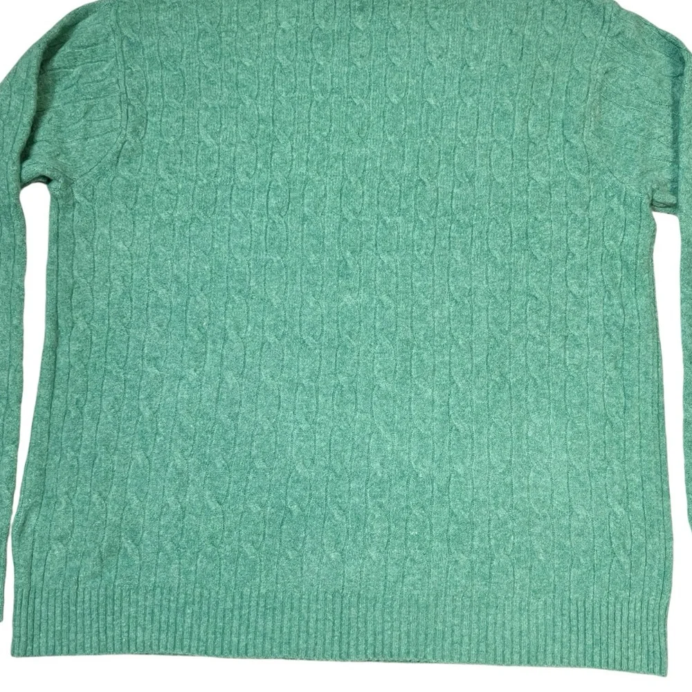 J. Crew Cable-Knit Mockneck Sweater